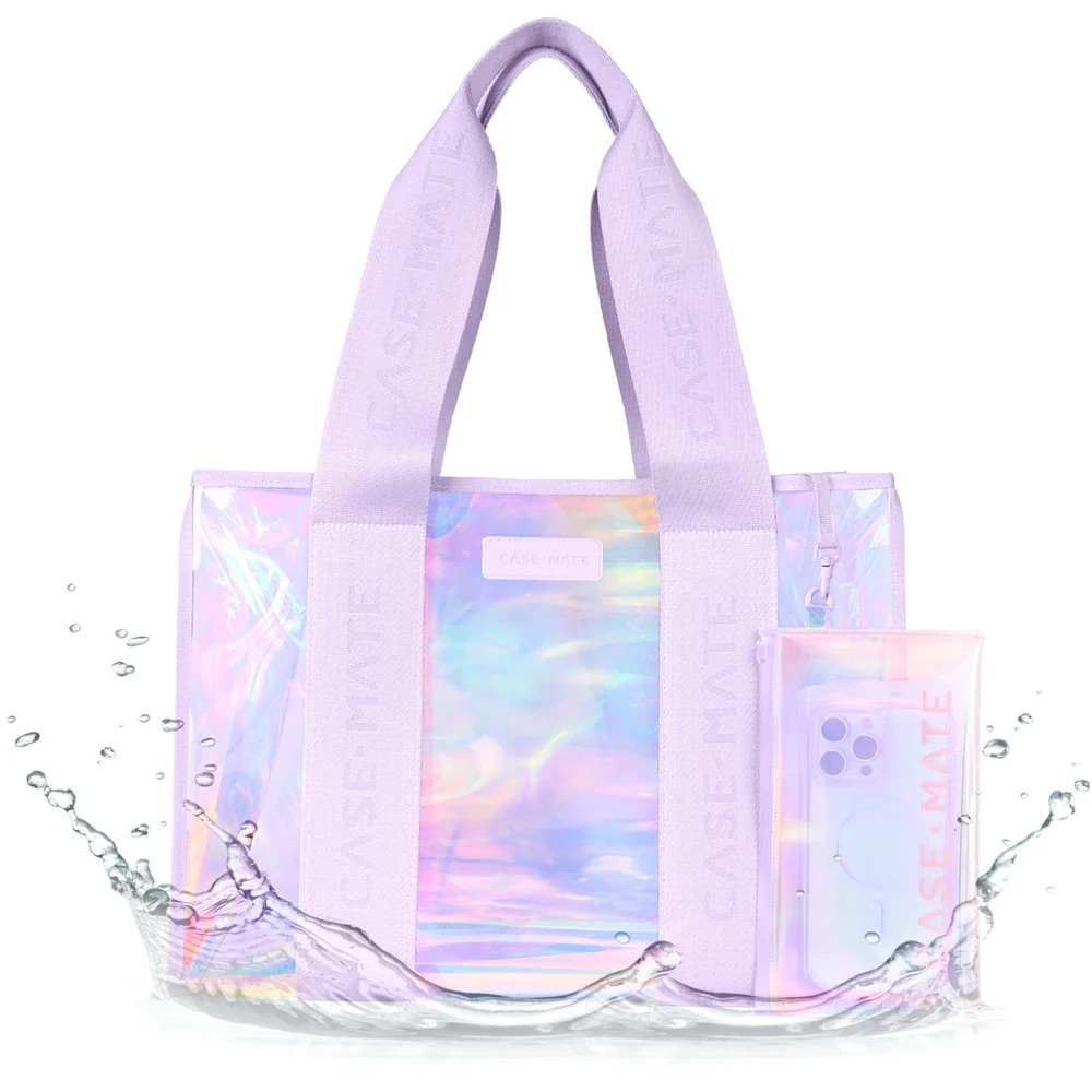 Case-Mate Holographic Lavender Tote